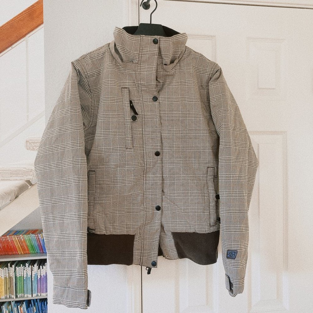 Billabong 5000 Weatherproof  Plaid Board Jacket